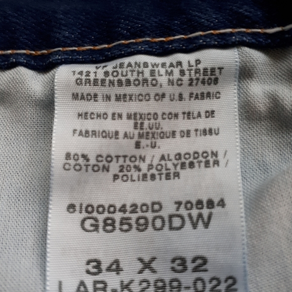 Men's wrangler jeans  Size 34x32 - Picture 2 of 8